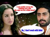 Shraddha apologises to Abhishek