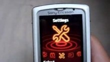 Menu flash w810i w810 sony Ericsson