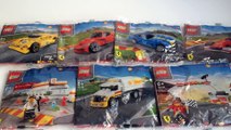 Lego Shell 2014 V Power Collection Ferrari F12 berlinetta, 250 GTO, F138, 512 S 40190 40191 40192 40