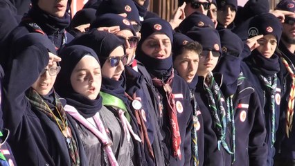 Suriye, Filistin, Mısır ve Libyalı gençler kış kampında - BOLU