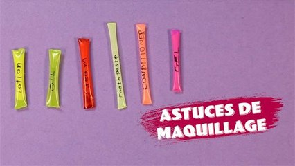 Astuces de maquillages : mettre tout son make up dans une trousse
