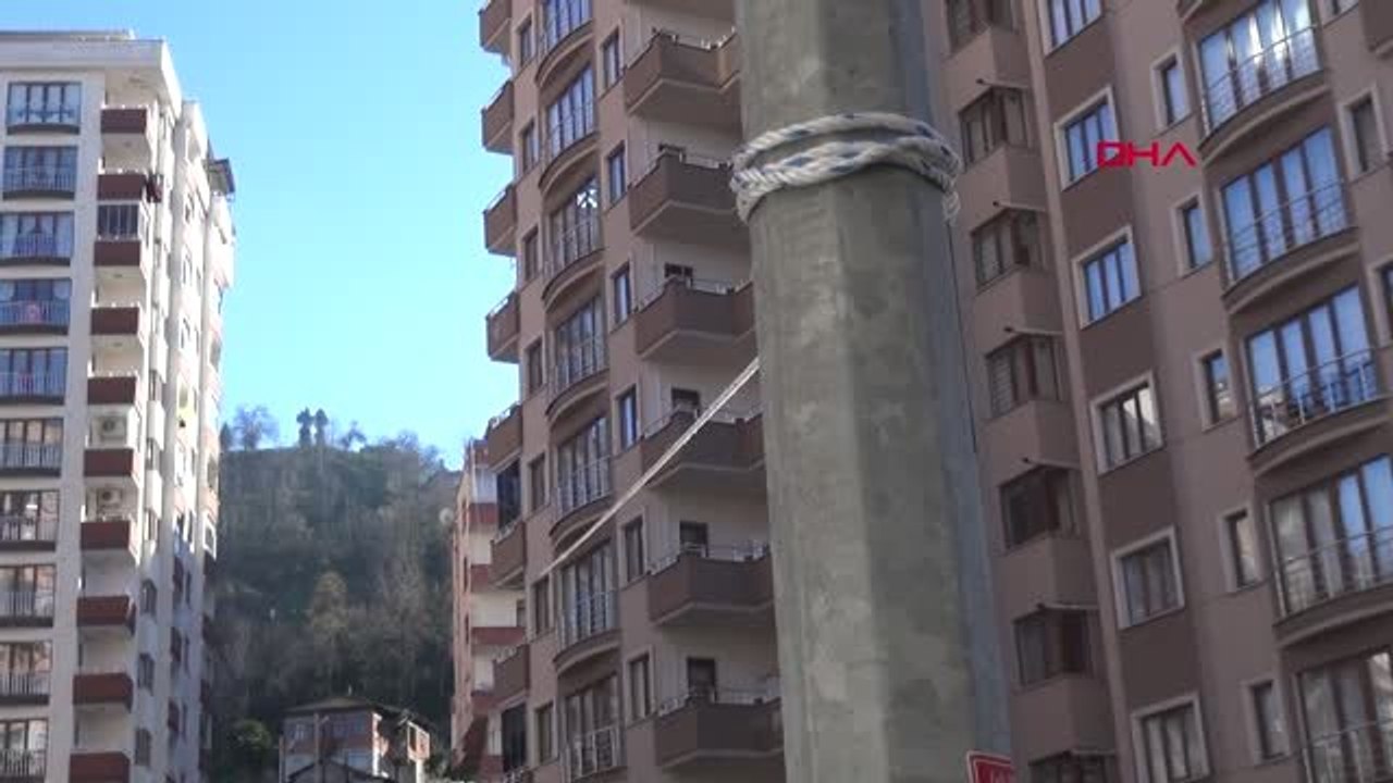 Rize-Rizeli, Dairesi ile Bakkal Arasına Teleferik Hattı Kurdu