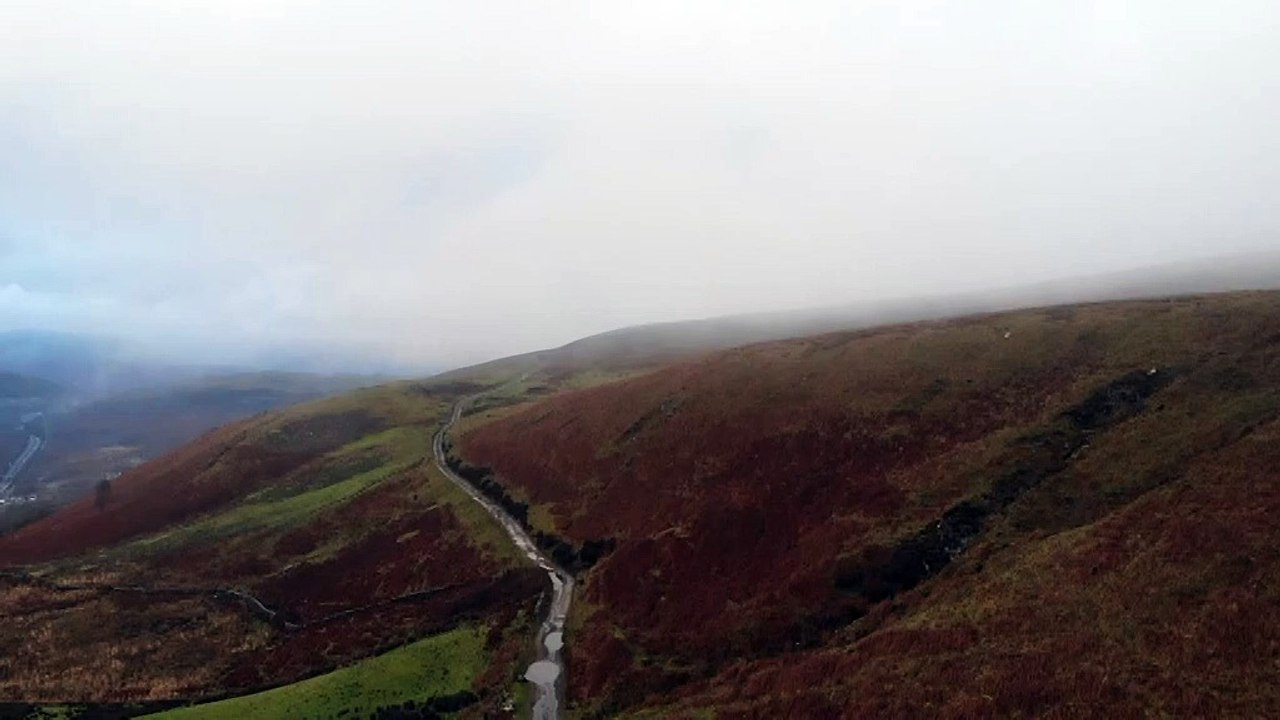 Flying over the valleys!