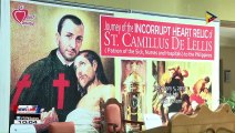 Heart relic of St. Camillus brought to NKTI