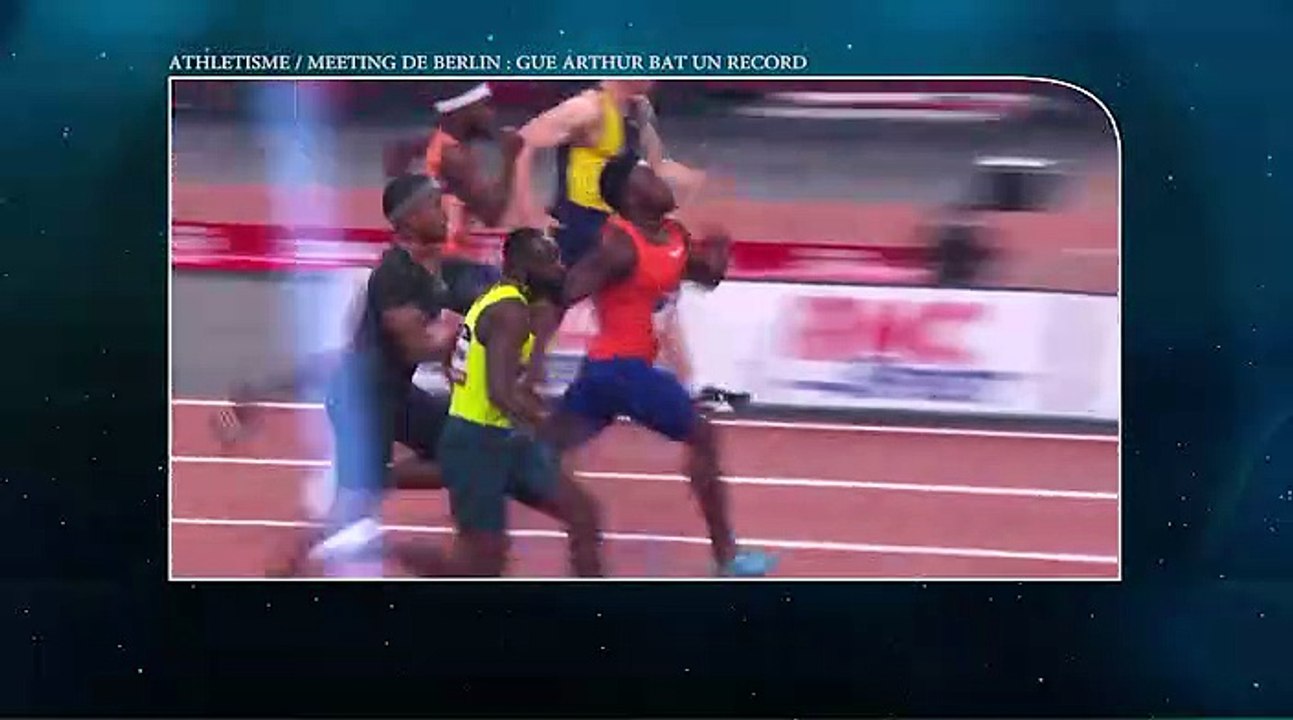JDS | Athlétisme: Meeting de berlin, Gue arthur bat un record