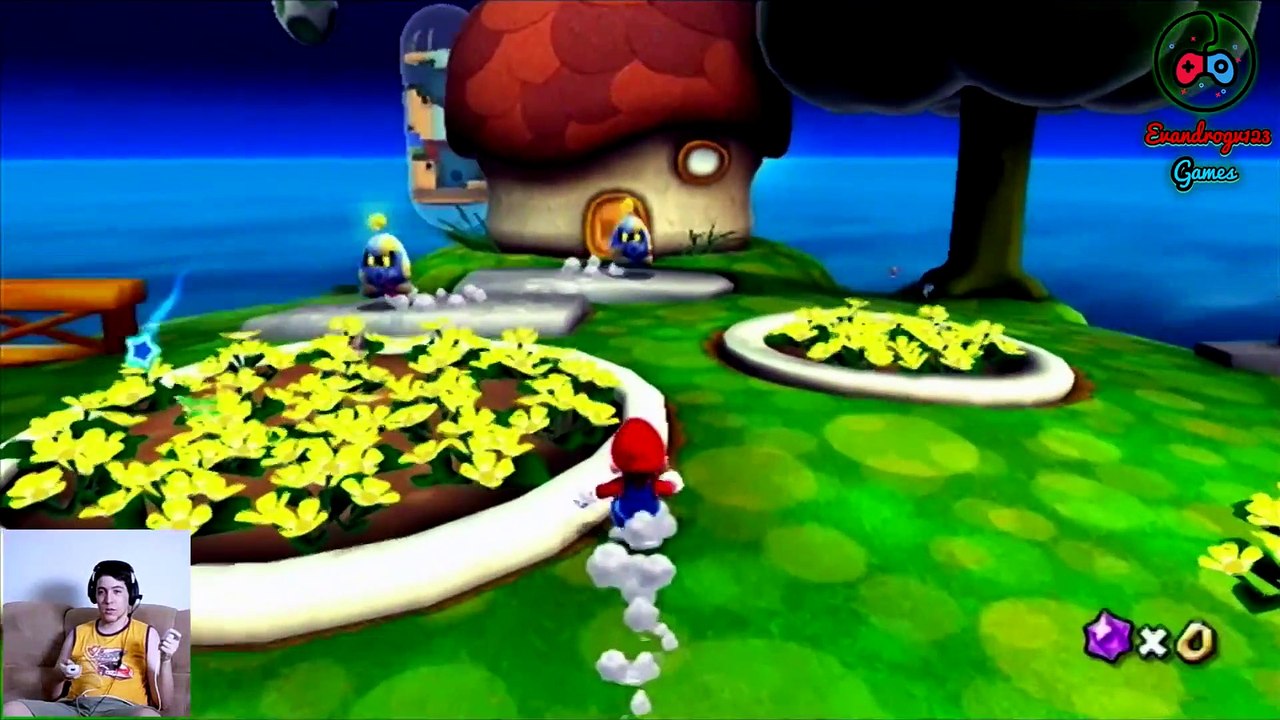 [Super Mario Galaxy #02] A Planta Dino-Piranha! [Com FaceCam]