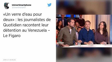 Venezuela. « Menottés jour et nuit »... Les journalistes de « Quotidien » racontent leur détention