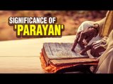 Significance of 'Parayan' | ARTHA | AMAZING FACTS