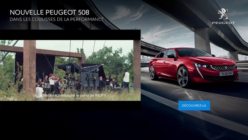 Peugeot 508 - Préroll habillé