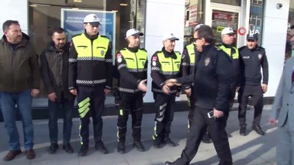Karabük’te polisler kan vermek için sıraya girdi