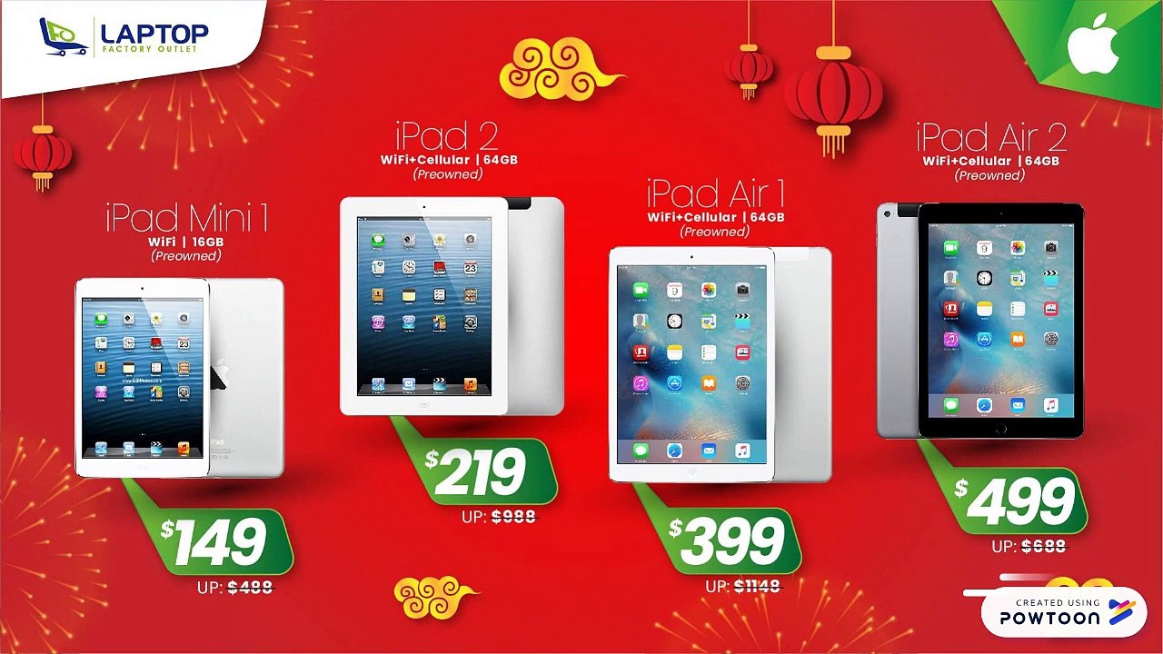 Up to 70% Discount on Refurbished iPad and Refurbished iPhone