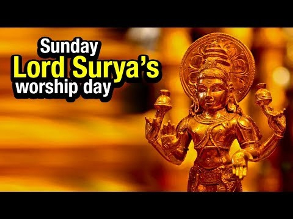 Sunday - Lord Surya’s worship day | The Sun God | Artha | AMAZING FACTS