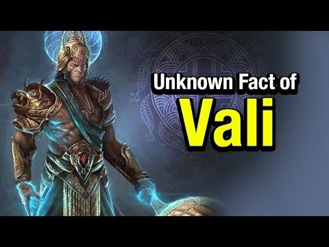 Unknown Fact of Vali | Vali In Ramayana | Artha | AMAZING FACTS