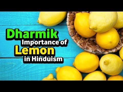 Dharmik Importance of Lemon in Hinduism | Hinduism Explained | Artha
