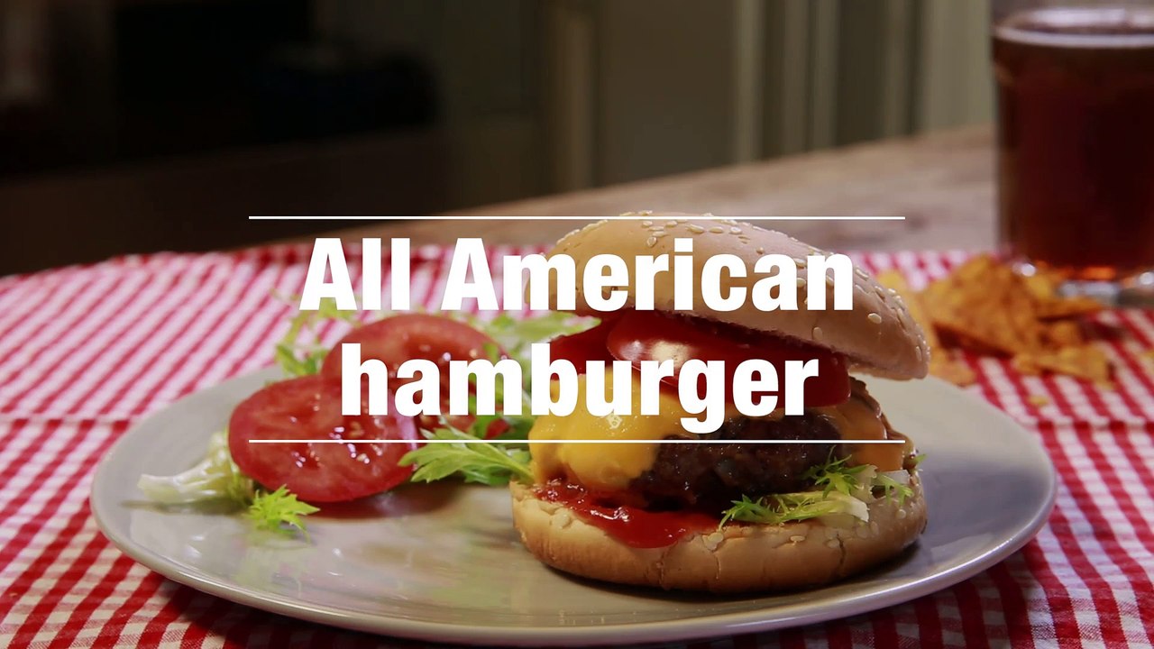 All American hamburger