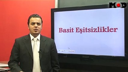 17-» Basit Eşitsizlikler