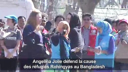 Rohingyas: A. Jolie appelle la Birmanie à cesser la persécution