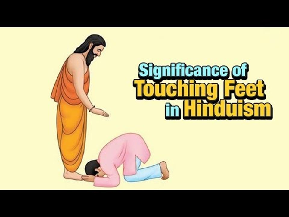 Significance of Touching Feet in Hinduism | Indian Tradition | Science ...