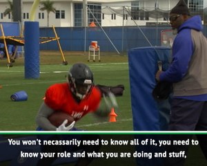 Rugby star Wade getting to grips with NFL playbook