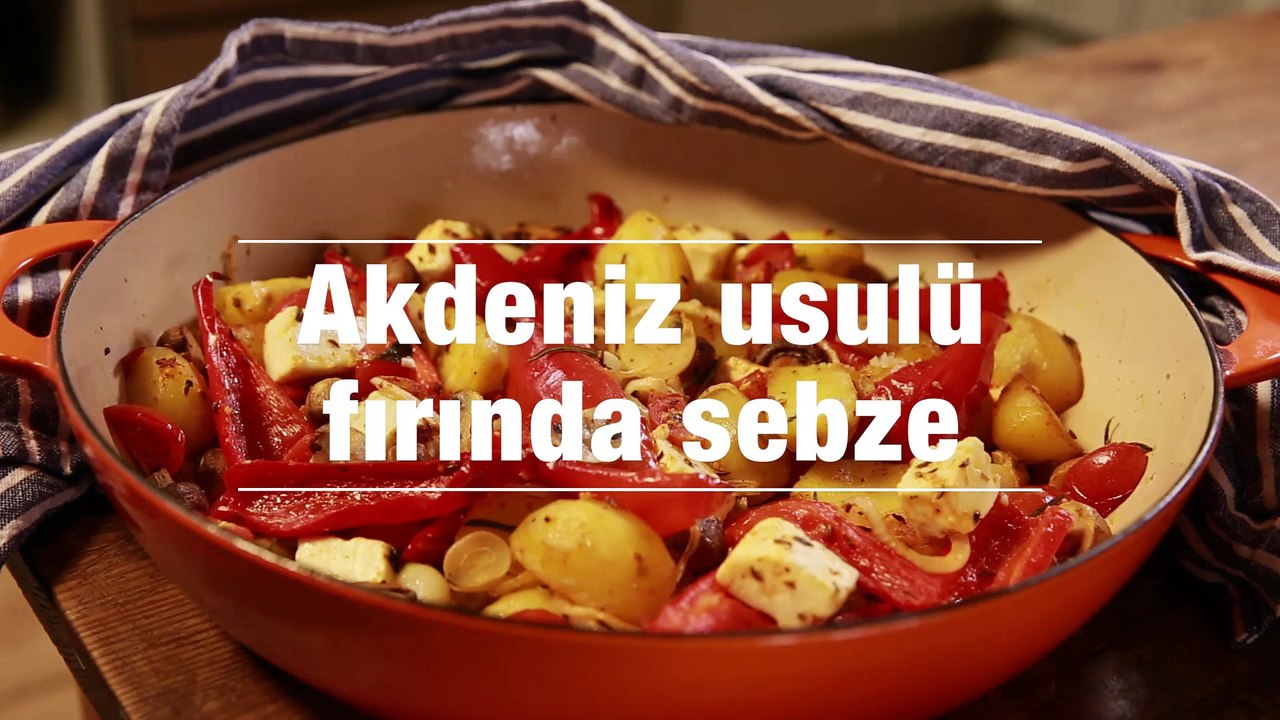 Akdeniz usulu firinda sebze