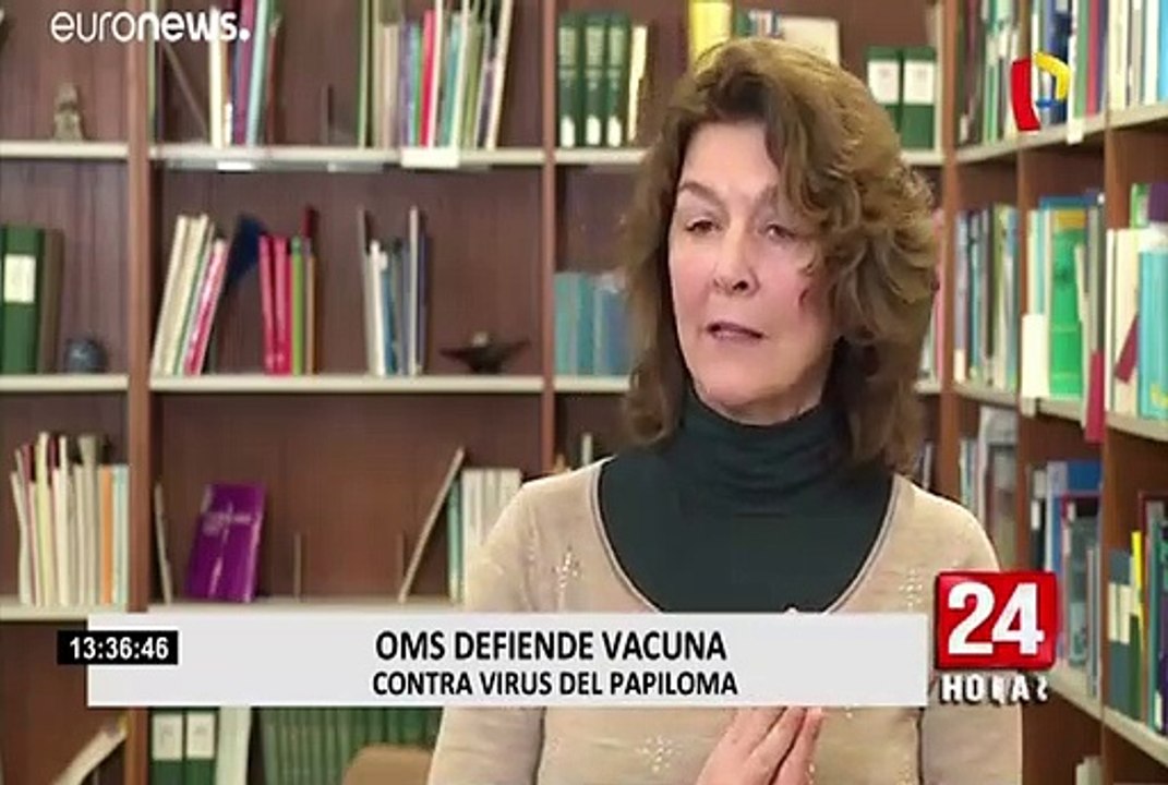 OMS defiende la vacuna contra el virus del papiloma humano