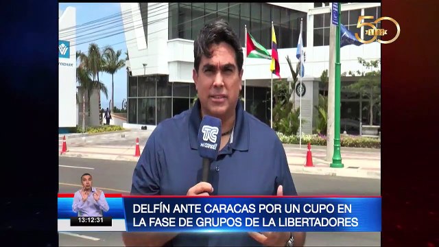 Delfín ante Caracas por un cupo en la fase de grupos de la Libertadores