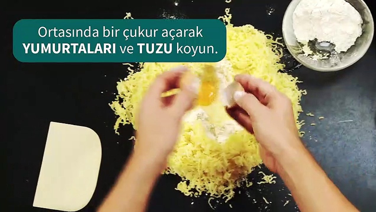 patates koeftesi patates makarnasi ve gnocchi