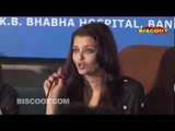 Aishwarya Rai at  UNAIDS country mission for HIV on Women's Day 2014