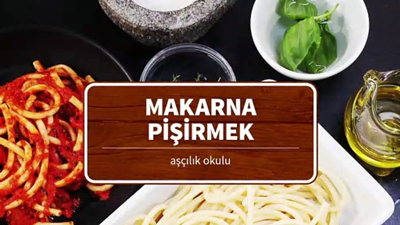 makarna pisirmek