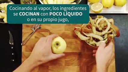 como cocinar al vapor