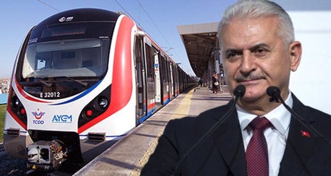 TBMM Başkanı Binali Yıldırım'dan İstanbullulara Müjde! Gebze-Halkalı Hattı 10 Mart'ta Açılacak