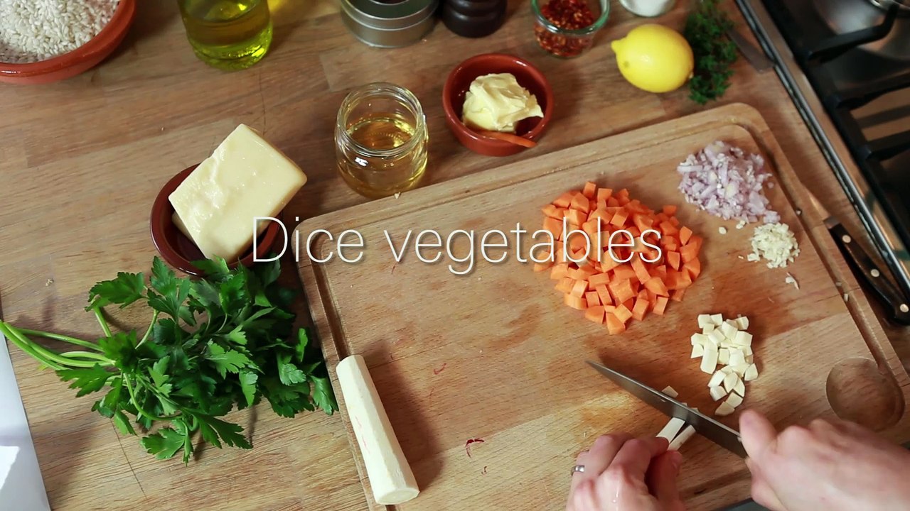 Root Vegetable Risotto with Gremolata