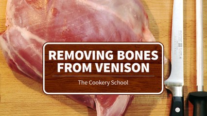 removing bones from vension