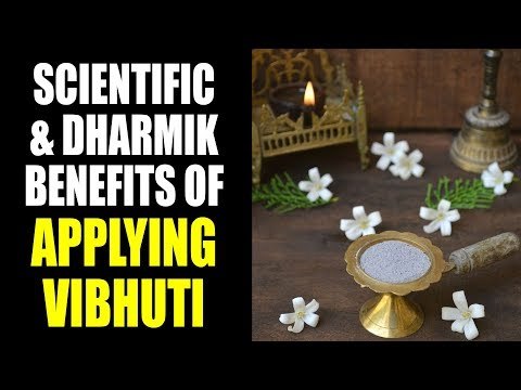 Scientific & Dharmik benefits of applying Vibhuti | Why Hindus apply Vibhuti? |Artha - Amazing facts