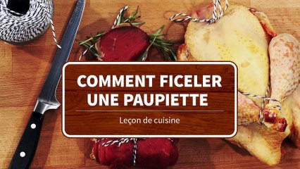 ficeler paupiette