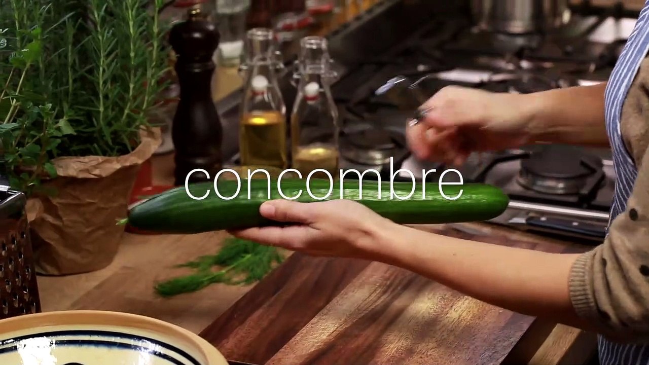 Salade De Concombre Au Vinaigre Et AL Huile