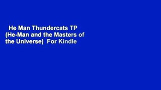 He Man Thundercats TP (He-Man and the Masters of the Universe)  For Kindle