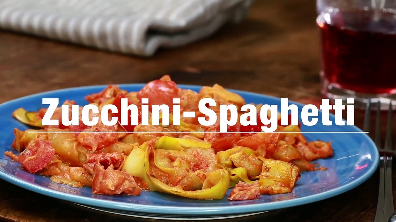 Zoodles - Zucchini-Spaghetti selber machen