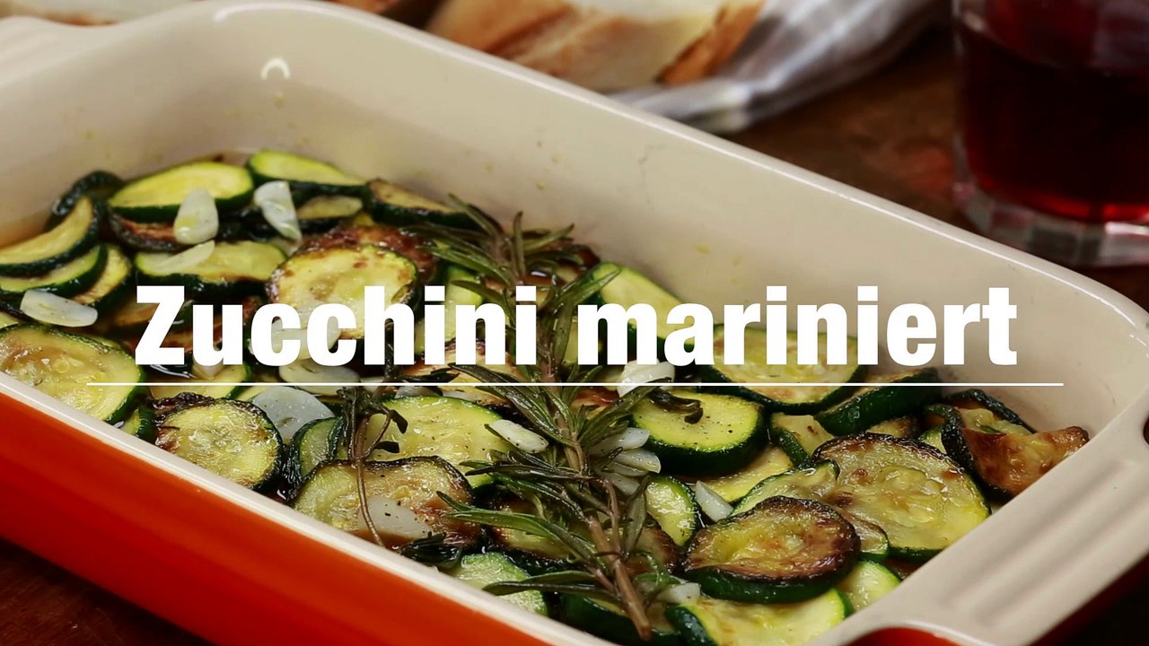 Marinierte Zucchini Rezept