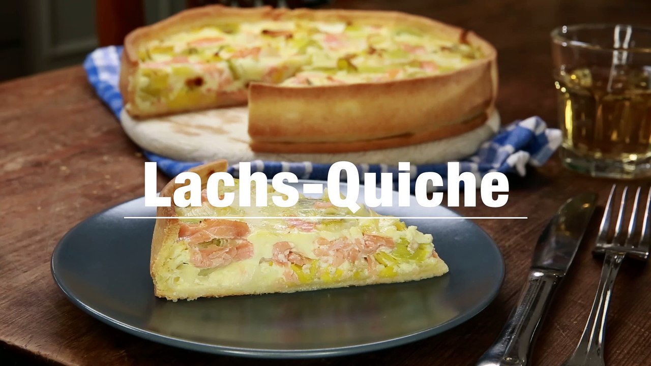 Lachs-Quiche Rezept