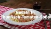 Nudeln in Thunfisch-Tomaten-Käse Sauce Rezept