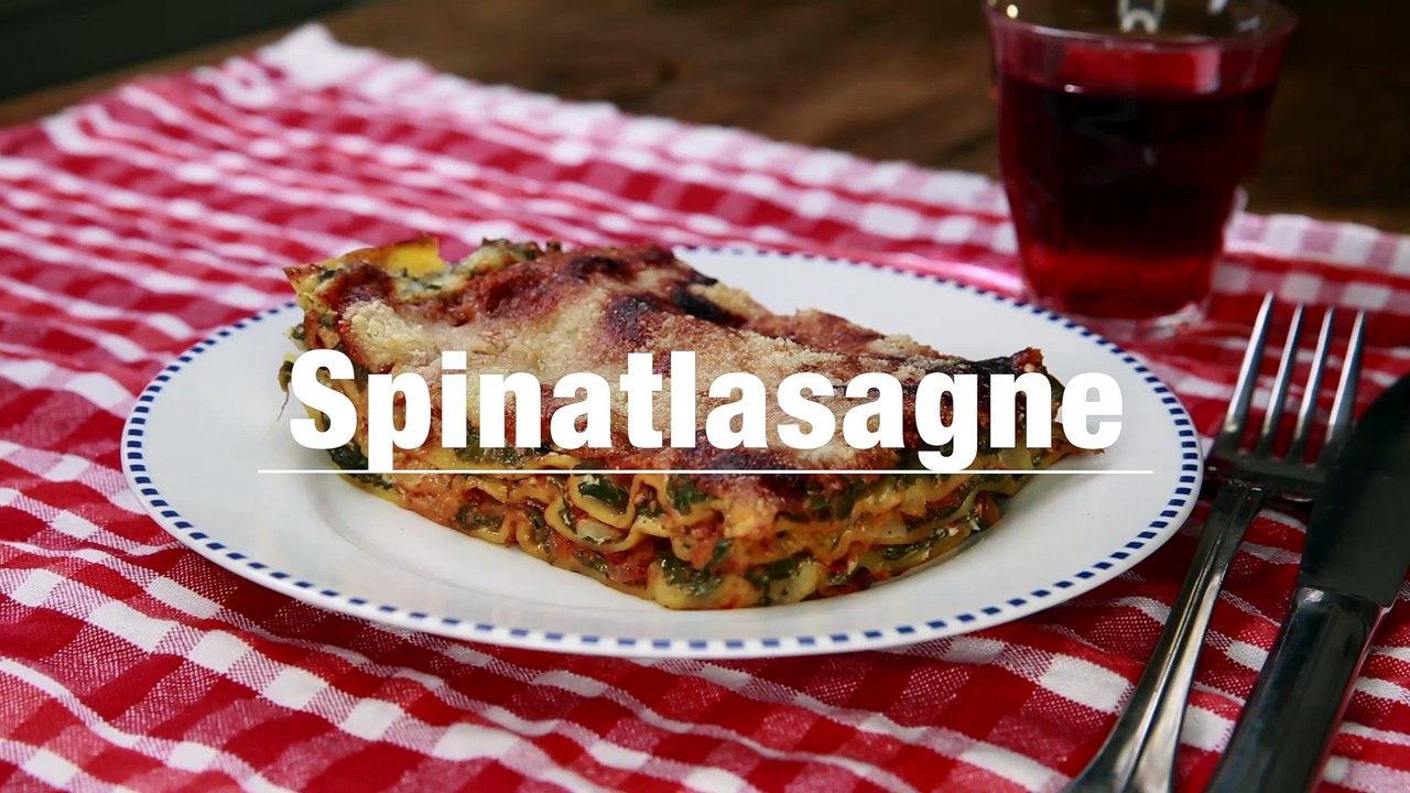 Spinatlasagne Rezept
