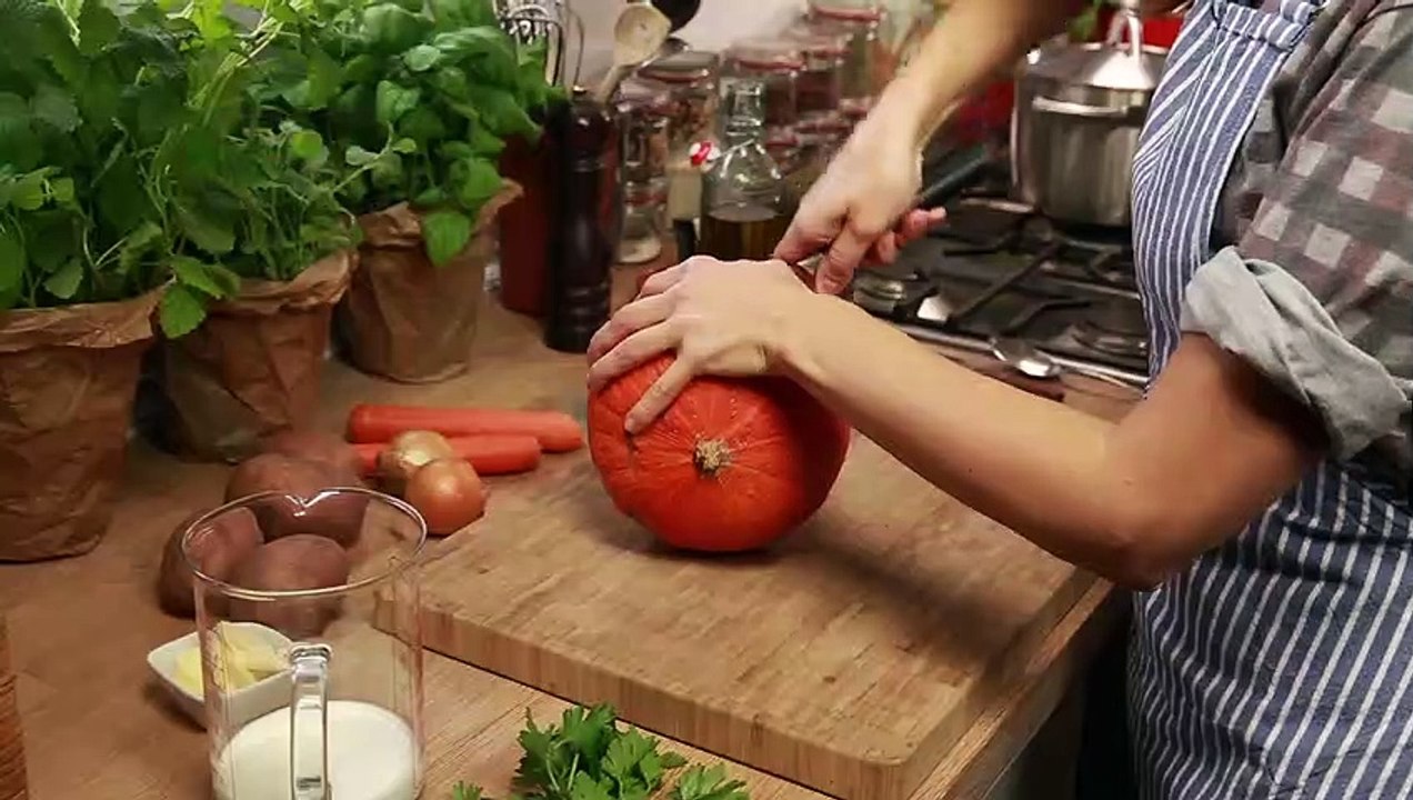 Rezept - Hokkaido-Kürbissuppe