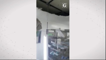 Video herunterladen: Áreas afetadas pela água no Hospital Antônio Bezerra de Faria, em Vila Velha