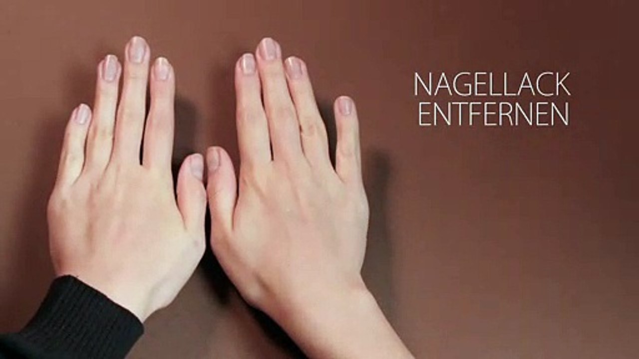 Beauty-Tutorial: Schonend Nagellack entfernen