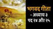 भगवद गीता अध्याय ३ पद २४ और २५ | Bhagavad Gita Chapter 3 in Hindi | Artha