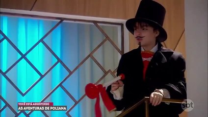 As Aventuras de Poliana | Primas e João organizam apresentação inusitada