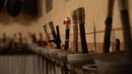 A la plus vieille salle d'armes de Paris, l'escrime comme au 19e siècle