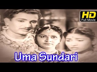 Full Telugu Movie Uma Sundari | Telugu Old Movie Online | NTR Movie