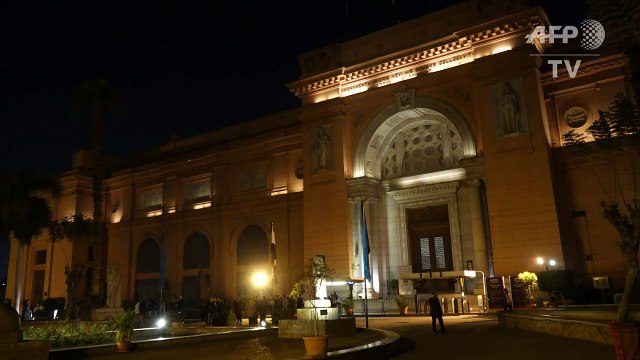 Exposition d'antiquités rares au Musée d'Egypte du Caire